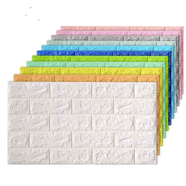 wallpapers 3d wall stickers self-adhesive foam brick room decoration diy children's living 70x38cm
wallpapers 3d wall stickers self-adhesive foam brick room decoration diy children's living 70x38cm