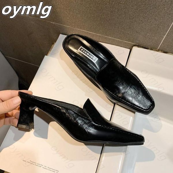 slippers 2021 designer single shoes woman japanned leather flats shiny 2-ways wearing loafers slip on creepers pointed toe street, Black
slippers 2021 designer single shoes woman japanned leather flats shiny 2-ways wearing loafers slip on creepers pointed toe street, Black