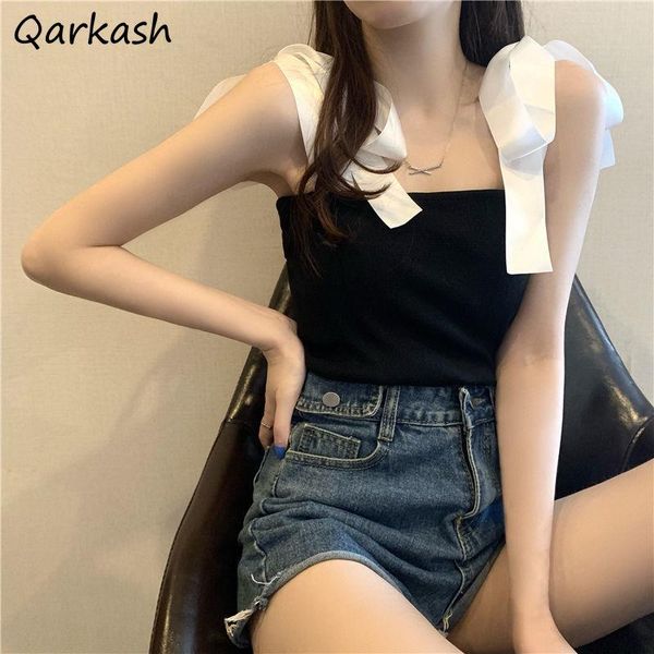 women's tanks & camis camisole women summer bandage design sweet slim ladies beach comfortable ulzzang casual all-match chic ins, White
women's tanks & camis camisole women summer bandage design sweet slim ladies beach comfortable ulzzang casual all-match chic ins, White