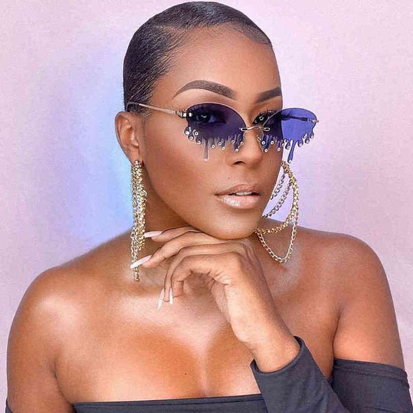 2022 factory wholesale gorgeous funny sunglasses women's net red men's teardrop set diamond, White;black
2022 factory wholesale gorgeous funny sunglasses women's net red men's teardrop set diamond, White;black