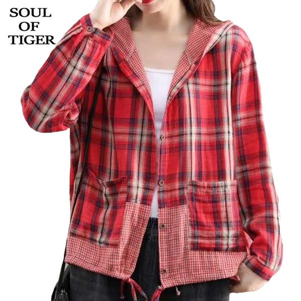 women's blouses & shirts soul of tiger chinese fashion style womens casual ladies linen vintage female hooded plaid printed oversized, White
women's blouses & shirts soul of tiger chinese fashion style womens casual ladies linen vintage female hooded plaid printed oversized, White