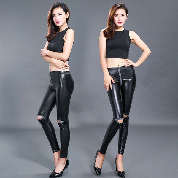 spring imitation zipper leggings, knee zipper, bright leather tight, high elastic, large capris, Black
spring imitation zipper leggings, knee zipper, bright leather tight, high elastic, large capris, Black