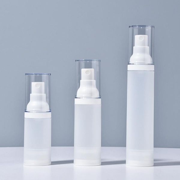 storage bottles & jars empty 20ml 30ml 50ml airless pump lotion matte clear plastic vacuum bottle for cosmetics packaging tube
storage bottles & jars empty 20ml 30ml 50ml airless pump lotion matte clear plastic vacuum bottle for cosmetics packaging tube