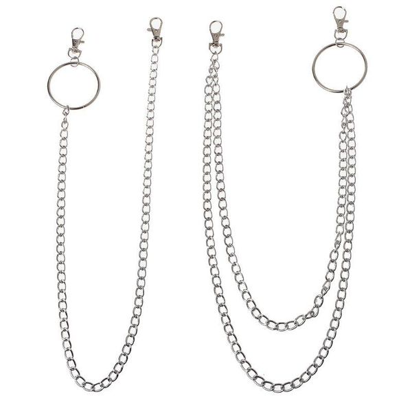 keychains 2pcs cool punk rock wallet belt chain pants secure travel heavy duty jeans link coil leash jewelry, Silver
keychains 2pcs cool punk rock wallet belt chain pants secure travel heavy duty jeans link coil leash jewelry, Silver