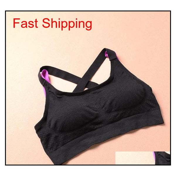 fitness yoga push up sports bra for womens gym running padded tank athletic vest underwear shockproof str jllrmp yyysports, White;red
fitness yoga push up sports bra for womens gym running padded tank athletic vest underwear shockproof str jllrmp yyysports, White;red