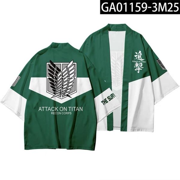 ethnic clothing printing anime attack on titan japanese kimono cardigan men haori yukata summer boy girl short sleeve beach, Red
ethnic clothing printing anime attack on titan japanese kimono cardigan men haori yukata summer boy girl short sleeve beach, Red