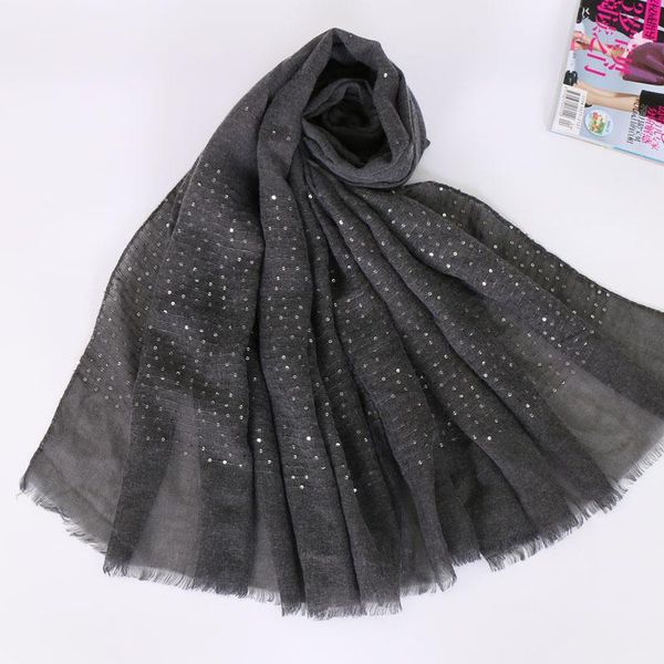 scarves 2021 autumn winters speed sell tong sales scarf sequins pure color national wind ms fabric vs081, Blue;gray
scarves 2021 autumn winters speed sell tong sales scarf sequins pure color national wind ms fabric vs081, Blue;gray