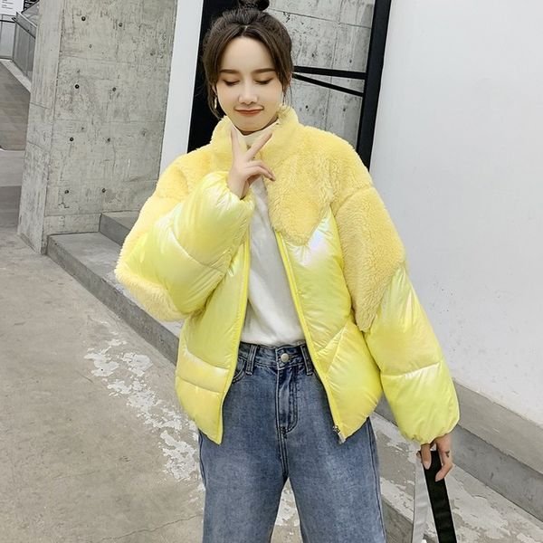 2021 new women's wool winter coat, cotton jacket, stand collar, particle sewing, simple texture, soft, fur 1bp7, Black
2021 new women's wool winter coat, cotton jacket, stand collar, particle sewing, simple texture, soft, fur 1bp7, Black