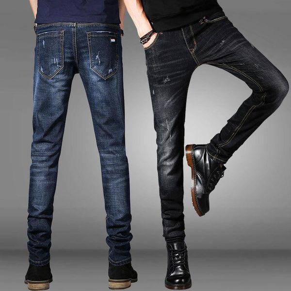 summer small size jeans men's soil korean version of self-cultivation feet pants youth trend stretch pants students all-match tr, Blue
summer small size jeans men's soil korean version of self-cultivation feet pants youth trend stretch pants students all-match tr, Blue