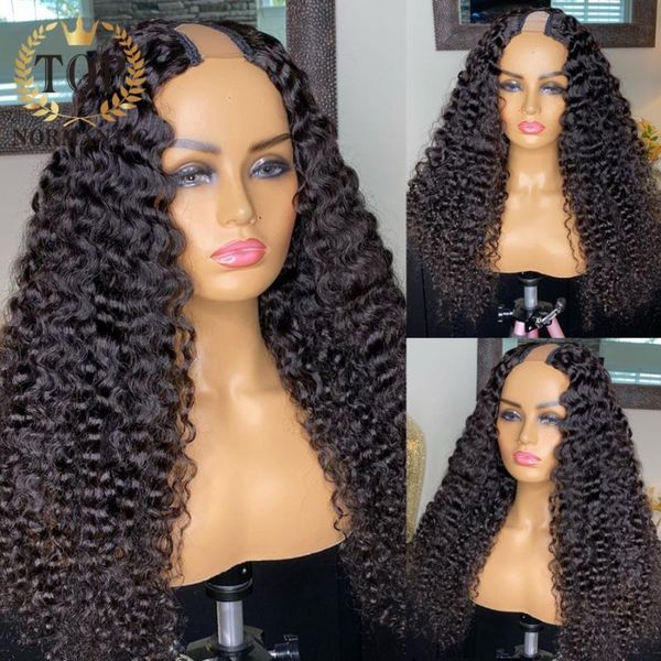 lace wigs ormantic nature color deep curly u part wig brazilian remy human hair for black women, Black;brown
lace wigs ormantic nature color deep curly u part wig brazilian remy human hair for black women, Black;brown