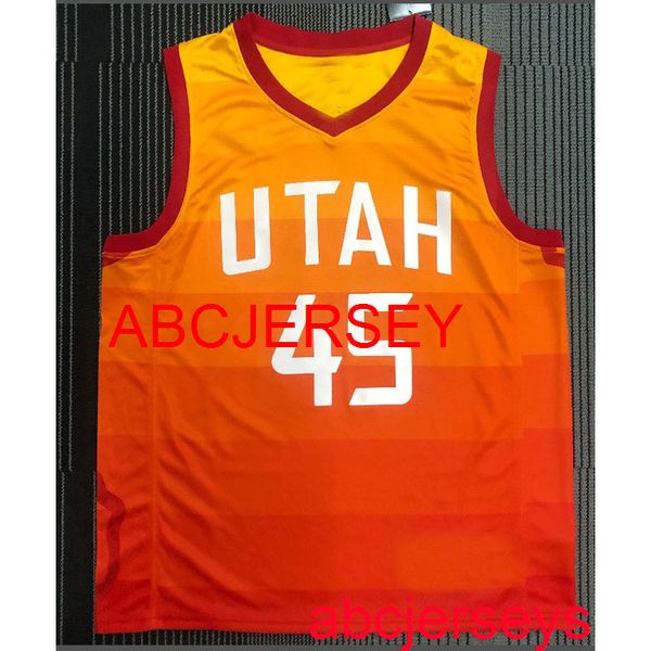 men's 6 styles 45# mitchell 18 rainbow orange basketball jersey s,m,l,xl, vest, Black
men's 6 styles 45# mitchell 18 rainbow orange basketball jersey s,m,l,xl, vest, Black