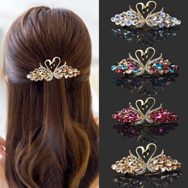 hair accessories crystal swan barrettes for women rhinestone hairpins clip headwear girls jewelry clips
hair accessories crystal swan barrettes for women rhinestone hairpins clip headwear girls jewelry clips