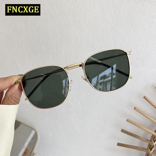 sunglasses fncxge women men square vintage retro round brand deisgner sun glasses metal black shades for lady male uv400 eyewear, White;black
sunglasses fncxge women men square vintage retro round brand deisgner sun glasses metal black shades for lady male uv400 eyewear, White;black