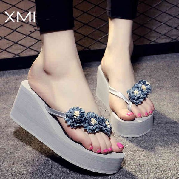 bohemia flowers woman beach flip flops thick bottom summer slippers platform sho hit color wedg women, Black
bohemia flowers woman beach flip flops thick bottom summer slippers platform sho hit color wedg women, Black