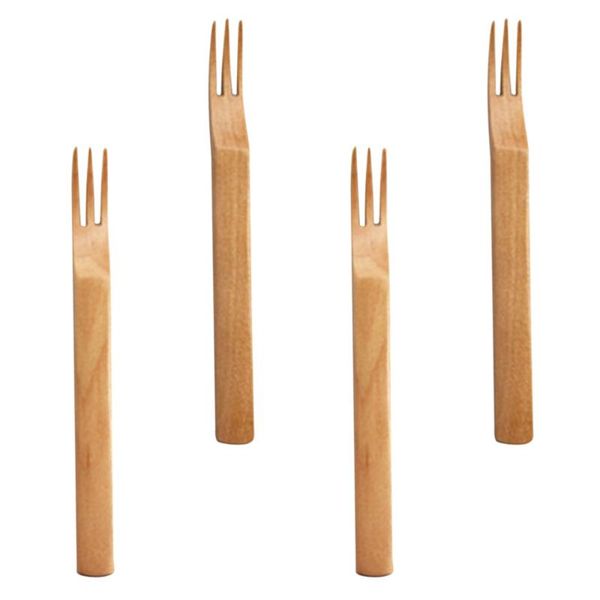 forks 4pcs wooden three tooth flat japanese style fruit fork salad dessert picks
forks 4pcs wooden three tooth flat japanese style fruit fork salad dessert picks