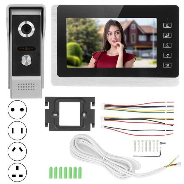 7in tft lcd wired video doorbell 2 way night vision waterproof home security systerm 100-240v hot
7in tft lcd wired video doorbell 2 way night vision waterproof home security systerm 100-240v hot
