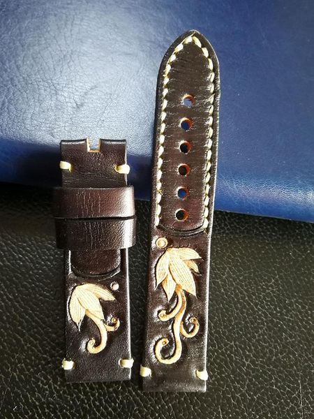 watch bands strong handmade leather watchband 22mm 24mm 26mm strap for pam111 manual suture band bracelet a buckle, Black;brown
watch bands strong handmade leather watchband 22mm 24mm 26mm strap for pam111 manual suture band bracelet a buckle, Black;brown