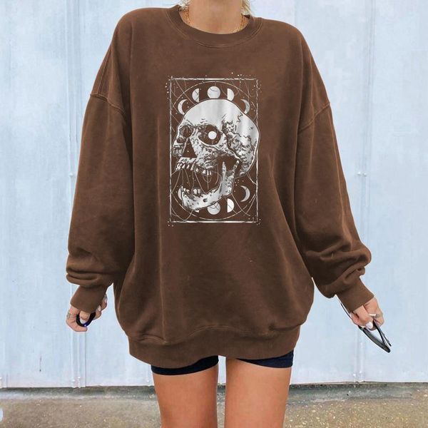 women's hoodies & sweatshirts ladies halloween print loose casual round neck printed long-sleeved streetwear pullovers, Black
women's hoodies & sweatshirts ladies halloween print loose casual round neck printed long-sleeved streetwear pullovers, Black