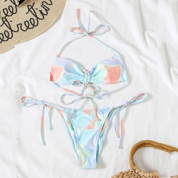 women's swimwear 2021 women tie dye bikini swimsuit low waist zwempak female thong brazilian biquini set bathing suit #t3g, White;black
women's swimwear 2021 women tie dye bikini swimsuit low waist zwempak female thong brazilian biquini set bathing suit #t3g, White;black