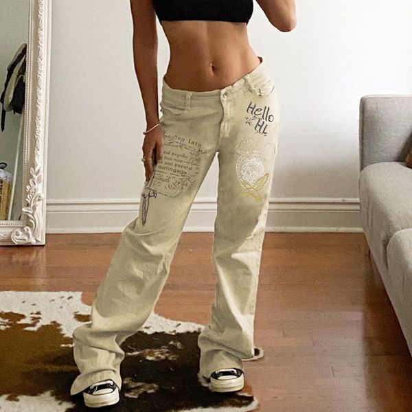 women's jeans khaki streetwear baggy y2k korean letter graffiti cut trousers aesthetic women cargo wide leg denim pants casual clothing, Blue
women's jeans khaki streetwear baggy y2k korean letter graffiti cut trousers aesthetic women cargo wide leg denim pants casual clothing, Blue