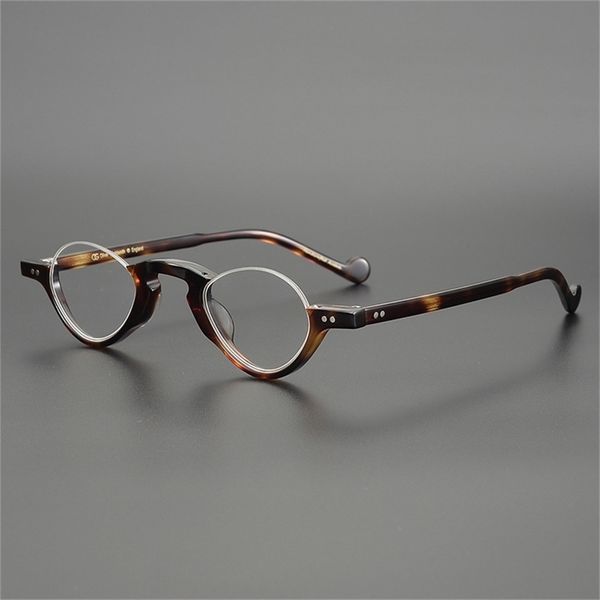 73% off factory sale upper half frame glasses handmade small round glasses female personality inverted triangle half myopia glasses 147, White;black
73% off factory sale upper half frame glasses handmade small round glasses female personality inverted triangle half myopia glasses 147, White;black