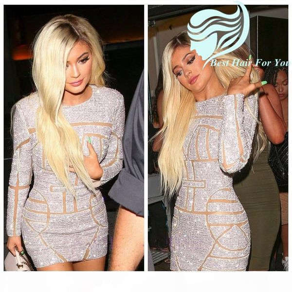 two tone color #1b 613 blonde dark root ombre hair lace front wigs glueless brazilian straight full lace wig, Black;brown
two tone color #1b 613 blonde dark root ombre hair lace front wigs glueless brazilian straight full lace wig, Black;brown