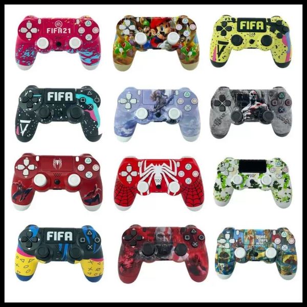 new ps4 wireless bluetooth controller 33 color vibration joystick gamepad game controller for play station with box eu us package 2021
new ps4 wireless bluetooth controller 33 color vibration joystick gamepad game controller for play station with box eu us package 2021