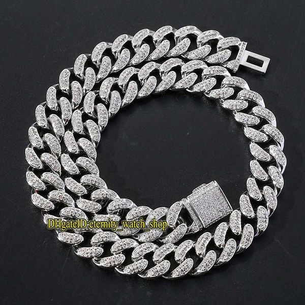 eternity new 15mm diamonds inlaid cuban chain boutique hip hop necklace flip clasp iced out diamond hiphiop large gold chain, Black
eternity new 15mm diamonds inlaid cuban chain boutique hip hop necklace flip clasp iced out diamond hiphiop large gold chain, Black