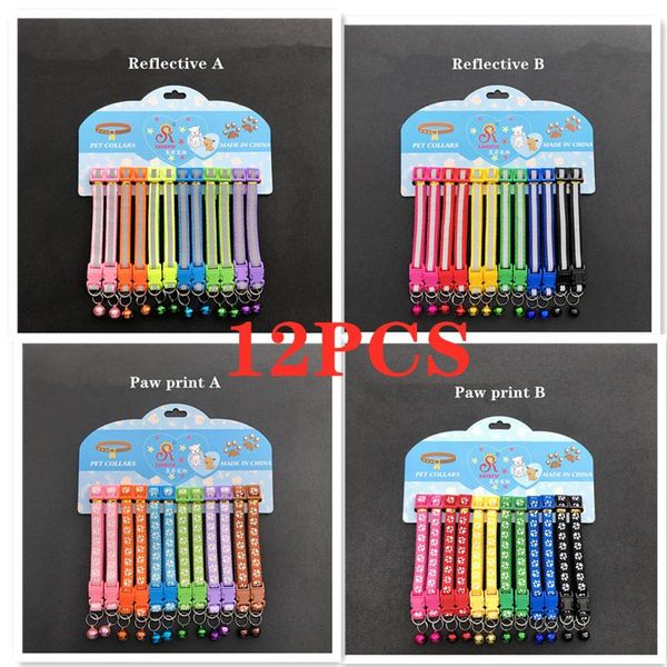 dog collars & leashes 12pcs/lot pet cat puppy color buckle nylon collar w/bell wholesale print adjustable bell positioning
dog collars & leashes 12pcs/lot pet cat puppy color buckle nylon collar w/bell wholesale print adjustable bell positioning