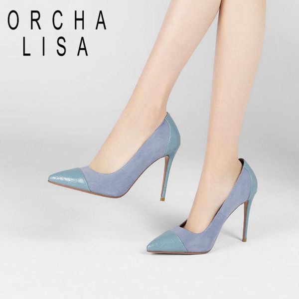 dress shoes orcha lisa 2021 women pumps 10cm high thin heel patchwork flock slip-on classic big size 34-43 party date summer b2460, Black
dress shoes orcha lisa 2021 women pumps 10cm high thin heel patchwork flock slip-on classic big size 34-43 party date summer b2460, Black