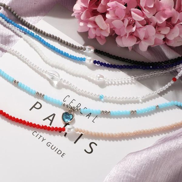 chains fashion hip-hop round bead necklace colorful rice short wild neck clavicle hat sale, Silver
chains fashion hip-hop round bead necklace colorful rice short wild neck clavicle hat sale, Silver
