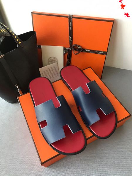 2021 designer fashion luxurys men slippers summer beach genuine leather rivet slipper flip flops sandals man casual flat slides with box lar, Black
2021 designer fashion luxurys men slippers summer beach genuine leather rivet slipper flip flops sandals man casual flat slides with box lar, Black