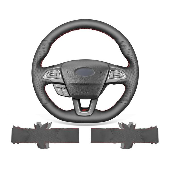 diy custom hand stitched non-slip durable leather steering wheel cover for ford focus st
diy custom hand stitched non-slip durable leather steering wheel cover for ford focus st