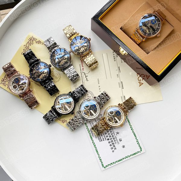 fashion designer boutique men's watch hollow design automatic mechanical movement 316 stainless steel case strap mineral super strong m, Slivery;brown
fashion designer boutique men's watch hollow design automatic mechanical movement 316 stainless steel case strap mineral super strong m, Slivery;brown