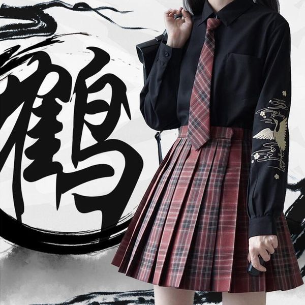 autumn woman white black gothic blusas korean harajuku vintage long sleeve shirt women plus size punk cosplay clothes
autumn woman white black gothic blusas korean harajuku vintage long sleeve shirt women plus size punk cosplay clothes