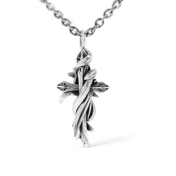 chains design retro silver necklace male tide cross hip hop matching clothes versatile personality pendant jewelry accessories
chains design retro silver necklace male tide cross hip hop matching clothes versatile personality pendant jewelry accessories
