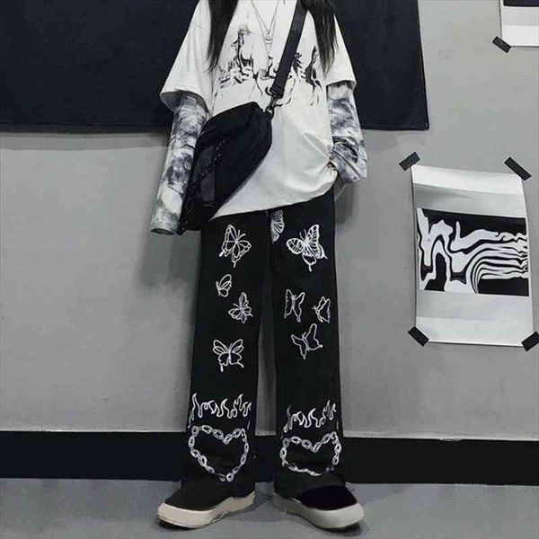 harajuku women pants streetwear gothic oversize wide leg trousers summer casual hip-hop y2k femme pantalon vintage dark pant, Black;white
harajuku women pants streetwear gothic oversize wide leg trousers summer casual hip-hop y2k femme pantalon vintage dark pant, Black;white