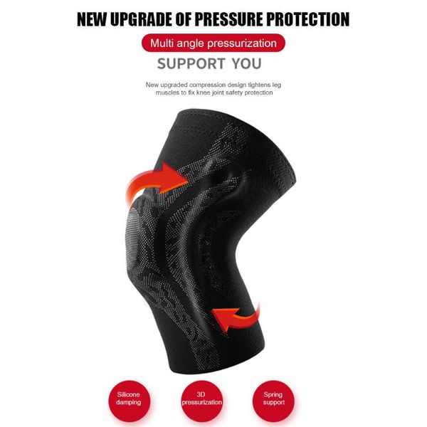 force knee tendon brace band pad sports running knee pads protector cycling snowboard basketball brace support, Black;gray
force knee tendon brace band pad sports running knee pads protector cycling snowboard basketball brace support, Black;gray