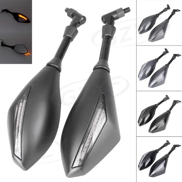 motorcycle mirrors universal for 8mm,10mm bolts street bike led turn signals brake light intergrated handle bar rear view side
motorcycle mirrors universal for 8mm,10mm bolts street bike led turn signals brake light intergrated handle bar rear view side