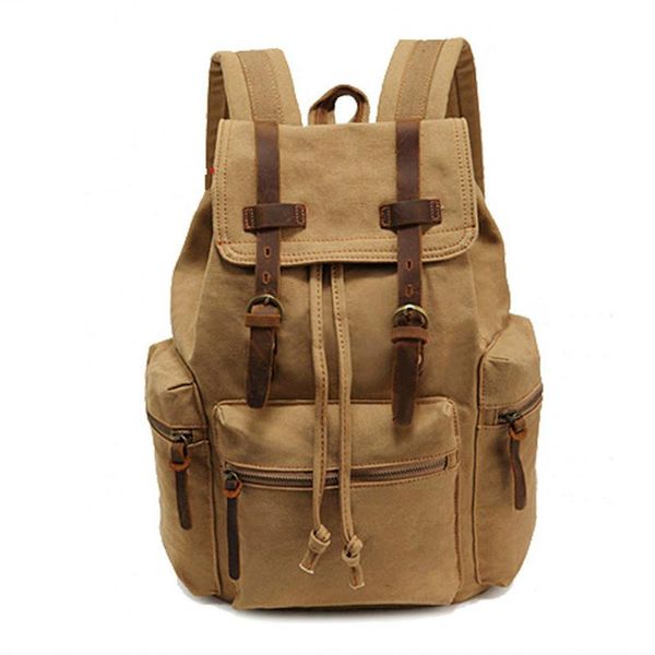 backpack fashion men's vintage canvas school bag women travel bags large capacity laptop
backpack fashion men's vintage canvas school bag women travel bags large capacity laptop