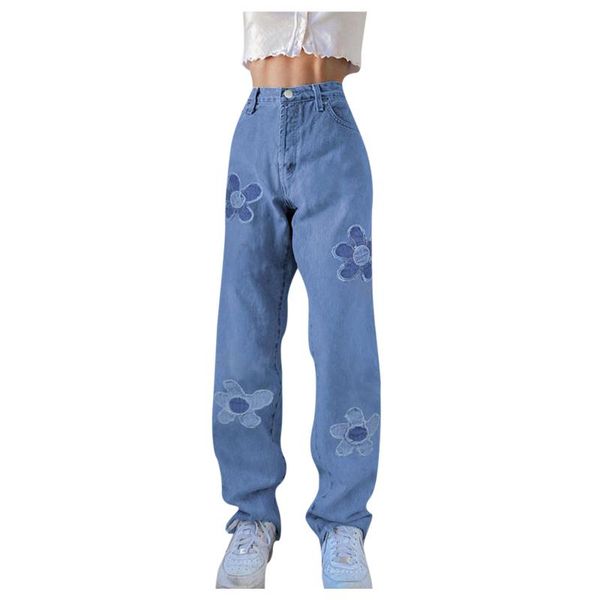 women's jeans y2k woman high waist korean fashion streetwear autumn print pocket slim denim pants pantalon pour femme, Blue 
women's jeans y2k woman high waist korean fashion streetwear autumn print pocket slim denim pants pantalon pour femme, Blue