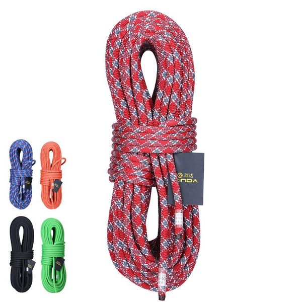 10mm diameter 10m camping rock climbing ropes 24kn high strength lanyard safety climbing equipment survival tool
10mm diameter 10m camping rock climbing ropes 24kn high strength lanyard safety climbing equipment survival tool
