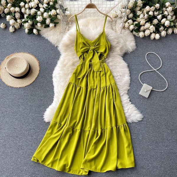 casual dresses fitaylor summer women beach chiffon sling long dress lady backless bow tie a-line v-neck auricularia auricula edge, Black;gray
casual dresses fitaylor summer women beach chiffon sling long dress lady backless bow tie a-line v-neck auricularia auricula edge, Black;gray