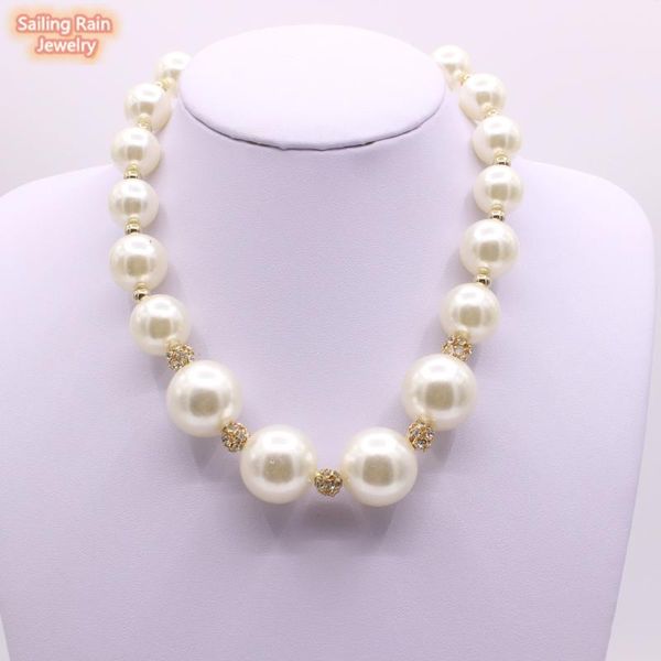 sailing rain elegant white imitation big pearl choker necklace women lady girl necklaces bride wedding party anniversary jewelry, Golden;silver
sailing rain elegant white imitation big pearl choker necklace women lady girl necklaces bride wedding party anniversary jewelry, Golden;silver