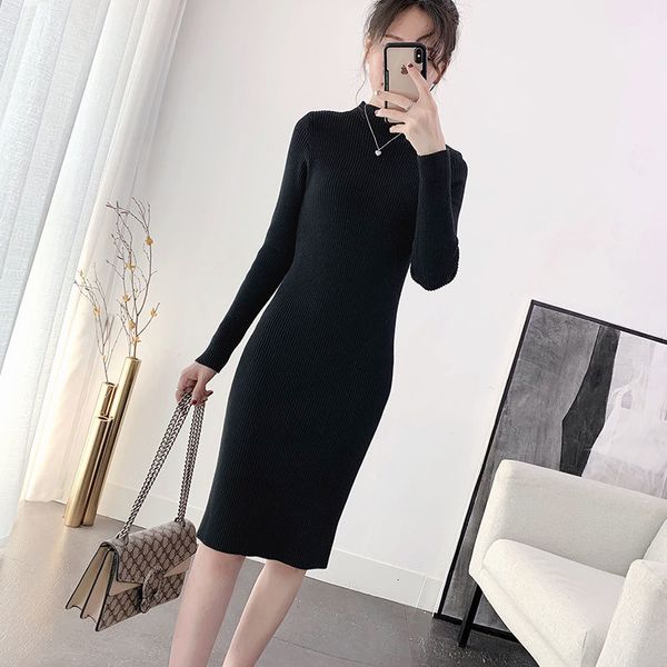 2021 new women autumn winter knitted female turtleneck sweater es ladies slim bodycon long sleeve bottoming vestidos l5184fqj, Black;gray
2021 new women autumn winter knitted female turtleneck sweater es ladies slim bodycon long sleeve bottoming vestidos l5184fqj, Black;gray