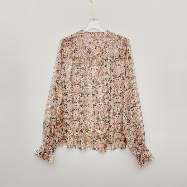 women's blouses & shirts viscose 2021 early spring long sleeve beaded shirt women blouse, White
women's blouses & shirts viscose 2021 early spring long sleeve beaded shirt women blouse, White