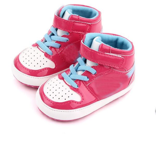 

3pcs/lot New PU Leather Baby Shoes First Walkers Crib Girls Boys Sneakers Bear Coming Infant Baby Moccasins Shoe 0-18 Months, Purple