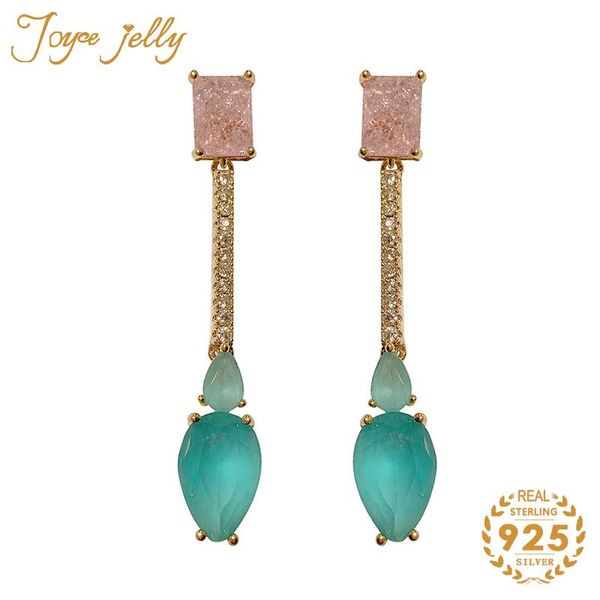 dangle & chandelier joycejelly 925 sterling silver luxury earrings for women pink light blue gemstone trendy party engagement wholesale
dangle & chandelier joycejelly 925 sterling silver luxury earrings for women pink light blue gemstone trendy party engagement wholesale