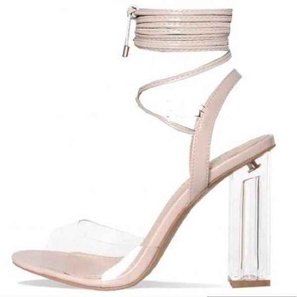 sandals style high heel lace-up sabdals black pu transparent square summer women fashion lady party white
sandals style high heel lace-up sabdals black pu transparent square summer women fashion lady party white