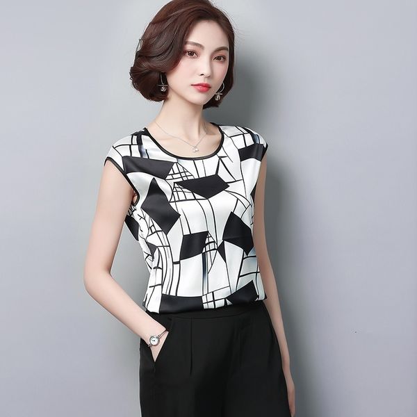 women shirts 2021 fashion casual summer silk shirts women printed blouse women's blouses dsiu, Black
women shirts 2021 fashion casual summer silk shirts women printed blouse women's blouses dsiu, Black